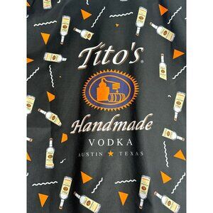 Tito's Handmade‎ Vodka Austin Texas Allover Print Shirt Womens XL